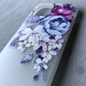 iPhone 12 Silicone Case Floral Bouquet Brand New